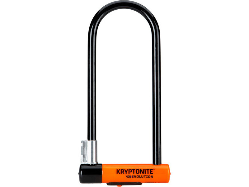 Kryptonite Evolution long shackle U-lock with FlexFrame bracket click to zoom image