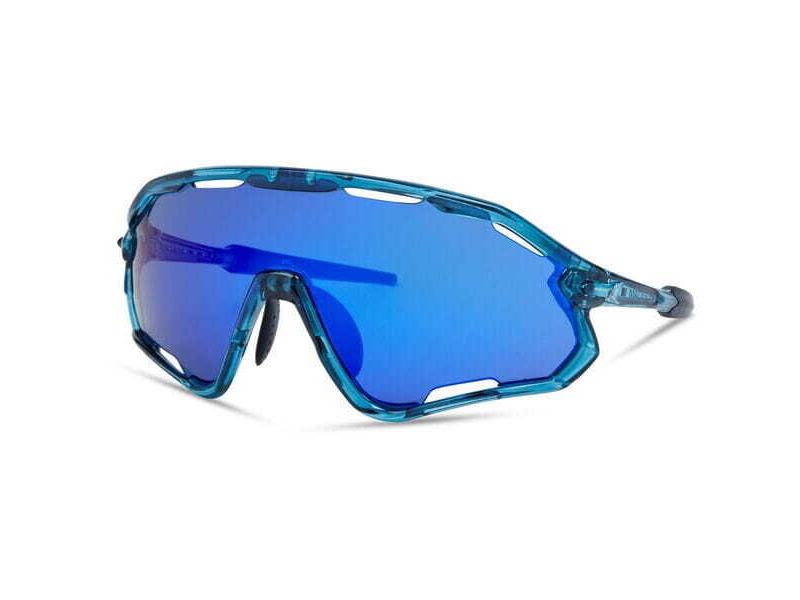 Madison Eyewear Code BreakerII Sunglasses - 3 pack - crystal gloss blue / blue mirr / amb / clr click to zoom image