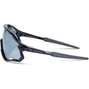 Madison Eyewear Code Breaker II Sunglasses - gloss black / silver mirror click to zoom image