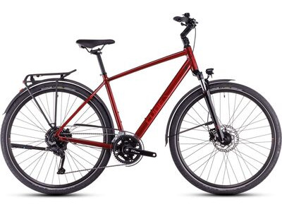 Cube Touring Pro Maroon/pearl 2025