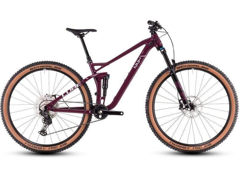 Cube Stereo One22 Race Wine/grey 2025 click to zoom image