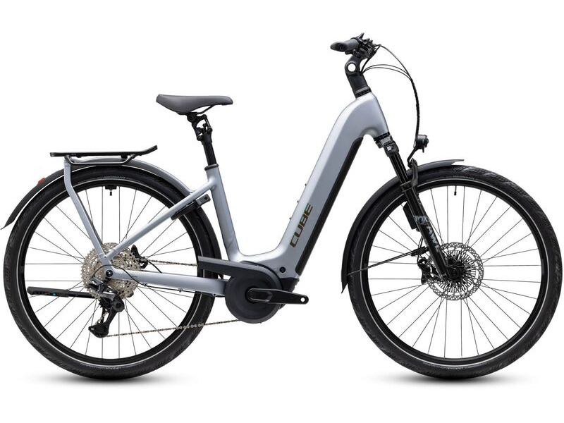 Cube Kathmandu Hybrid Exc 800 Slategrey/chrome click to zoom image