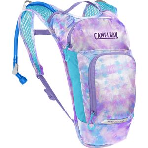 CamelBak Kids' Mini M.u.l.e. Hydration Pack 3l With 1.5l Reservoir 2023 3L TIE DYE/PINK  click to zoom image