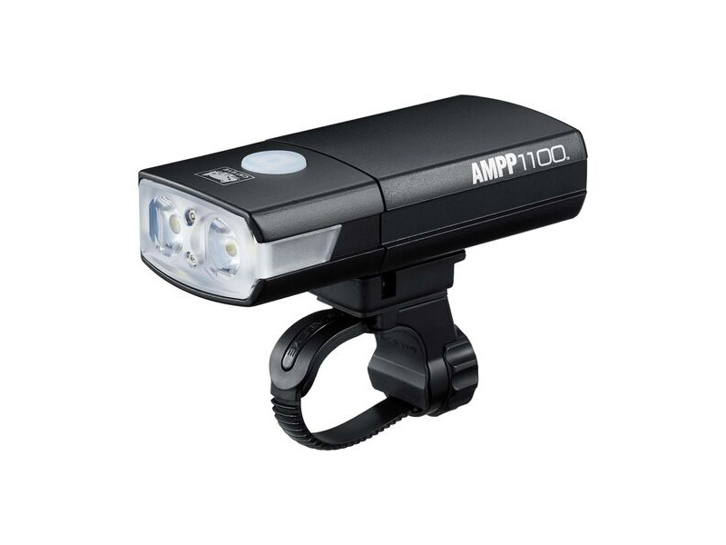 Cateye Ampp 1100 Front Light: Black click to zoom image